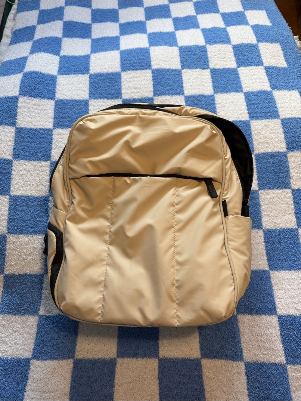 Calpak Luka Laptop Backpack in Oatmeal